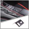 sekhyna Car Interior Accessories Center Control Seat Heated Adjustment Panel Decorative Protection Frame Cover Real Carbon Fiber 1PCS Fit for 86 GT86 2022/Sub@ru BRZ ZD8 2022 (Matte Black Carbon) view 1