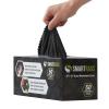 Arkwright Smart Rags Microfiber Cleaning Cloths Bulk, Case of 400, Lint Free 180 GSM Reusable Towels for Auto, Office and Household Cleaning, 12 x 12 in, Black view 3