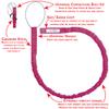 TowWhee - E-Bike & Cycling Stretch Pull Strap | Compatible with Any Bicycle (Adult Burgundy Connect Strap) - Made in The USA view 3