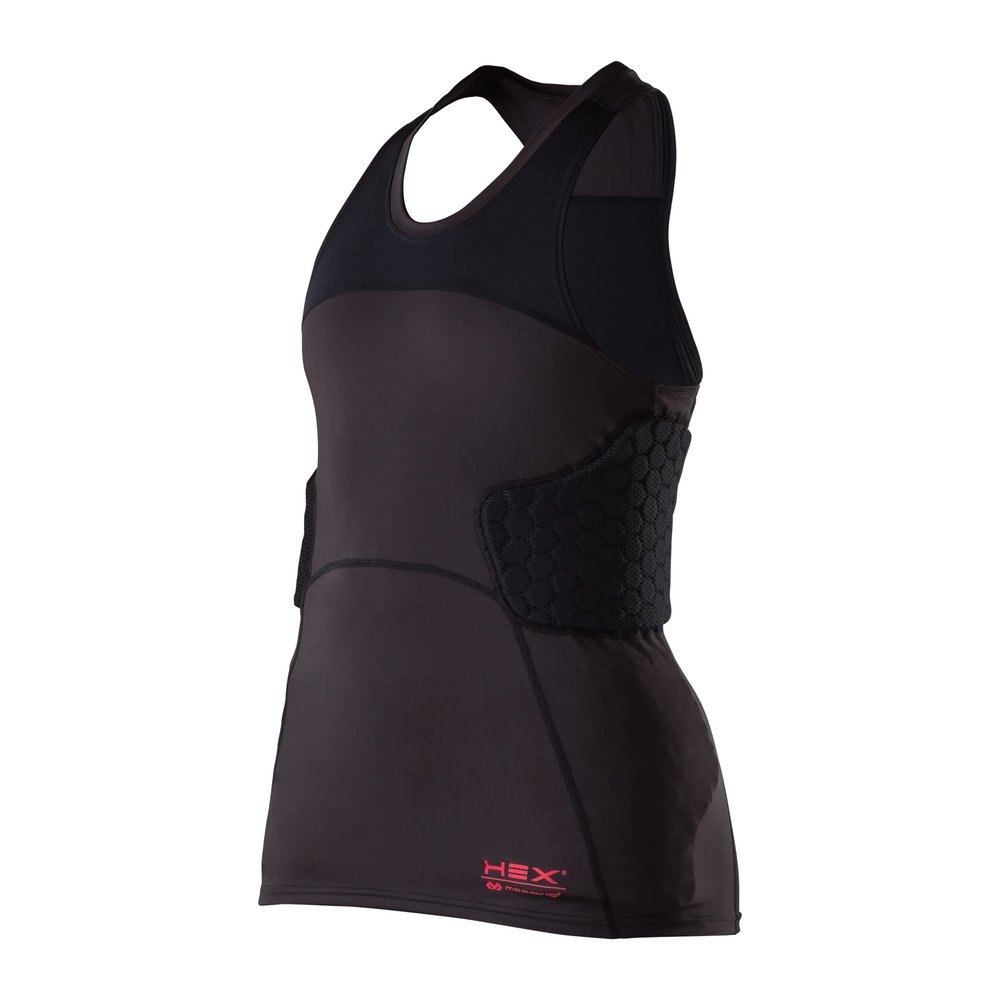 McDavid Wm's HEX 3-Pad Tank Black XL
