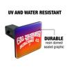 GRAPHICS & MORE Gradient Logo Tow Trailer Hitch Cover Plug Insert view 2