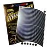 customTAYLOR33 Black Engineering Grade Reflective Copyrighted Safety Rim Tapes - (Must Select Your Rim Size) (27.5" (TIRE Size, for Bicycles/eBikes)) view 3
