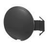 X AUTOHAUX Front Bumper Tow Hook Cover Unprimed Car Towing Hook Eye Hole Cover Replacement 71104-T5H-H00 for Honda Fit Jazz GK5 2014-2017 Matte Black view 1