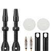 Corki Cycles Tubeless Presta Valve Stem 40 mm with 2PCS Valve Core and 2PCS Remover Tool (Black) view 1