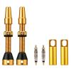 Corki Cycles Tubeless Presta Valve Stem 40 mm with 2PCS Valve Core and 2PCS Remover Tool (Gold) view 1
