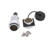 ZBLZGP WEIPU WS28 17 Pin High Voltage Power Cable Connector Automotive Bulkhead Solder Circular Industrial Aviation Metal Panel Mount Male Female Plug Socket Dustproof Signal Cable Assembly view 1