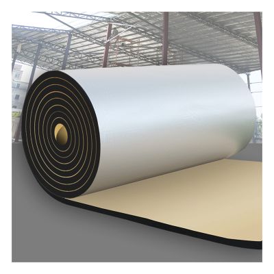 ZXCASDF Heat Shield,Sound Deadening Material,Car Sound deadening mat,Foil Cotton Liner,Car Engine Heat Sound Deadener Dampening Insulation Mat,Waterproof Sound Proof Sticker,5mmthk,1 * 1M(1m)