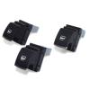 Kison 3Pcs Power Window Control Switch Single Button Chrome Passenger for VW Golf Jetta MK5 MK6 Passat Polo Scirocco CC Tiguan 5ND959855 5K0959855 view 3