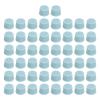 Hidyliu 50 Pcs A/C Valve Core Cap, Universal A/C Repair Refrigerant Charging Port Cover Auto Accessory A/C Refrigerant Port Cap Seal for Car M9 view 1