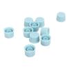 Hidyliu 50 Pcs A/C Valve Core Cap, Universal A/C Repair Refrigerant Charging Port Cover Auto Accessory A/C Refrigerant Port Cap Seal for Car M9 view 3