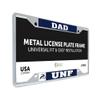 Desert Cactus University of North Florida Ospreys License Plate Frame (Dad) view 1