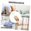 BESTonZON 1pc with Wooden Sweeper Washable Khaki and Fan Fans Bookshelves Natural Useful Home Duster High Lambswool Blinds Funiture Use Bed Household Car Dusters Wool Brush Interior Screens view 4