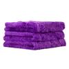 PROJE' Purple Microfiber Towel for Car - Ultra Absorbent - Car Drying, Polishing, Buffing Cloth & Interior Detailing Towel - 500 GSM 16x16in - Auto Detailing Supplies - Pack of 3 Premium Car Care view 1