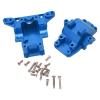 VGEBY Universal RC Car Gear Speed Change Box Case Set, Front Rear Gear Change Box Housing Gear Boxes for LaTrax 118 RC Car Transmissions & Differentials (Blue) view 2