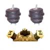 Engine Motor and Transmission Mount 3PCS Set Fit 09-11 fits Hyundai Genesis 3.8L Auto Transmission view 1