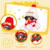 MuMyer Rubber Duck, Cute Winter Car Dashboard Decoration Ornament Accessory With Mini Hat, Sunglasses and Bow Tie (B15) view 2