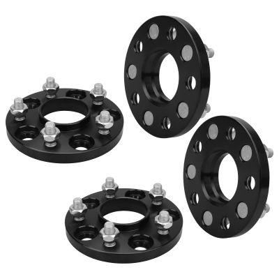 5x4.5 to 5x4.5 Wheel Spacers 15mm Thickness 66.1mm Hub Bore M12x1.25 Studs
