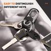 2023 New Mens Car Key Chain - Heavy Duty Car Keychain Organizer for Women Men (Blue) view 4