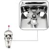 Zinc alloy control box installed on the top of the outer side of the ship for remote throttle control view 3