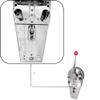 Zinc alloy control box installed on the top of the outer side of the ship for remote throttle control view 4