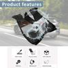 Vonzasi Luxury Car Floor Mats for Infiniti QX56 7seat 2011-2013 Full Set Auto Carpets Diamond PU Leather Floor LinerBlack Blue view 3