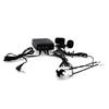 MOOKEENONE Motorcycle Intercom Host with Headphones Kit Helmet Wired Walkie Talkie Motorcycle Portable Audio Wired Headset view 2