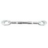 LIRU Motorcycle Handlebar Cross Bar, 7/8" Handlebar Strengthen Lever Bar Adjustable Balance Reinforce Lever Universal For ATV Bike And Motorcycle (Silver) view 3