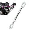 LIRU Motorcycle Handlebar Cross Bar, 7/8" Handlebar Strengthen Lever Bar Adjustable Balance Reinforce Lever Universal For ATV Bike And Motorcycle (Silver) view 4