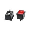 Tolxh Pack of 2 Red Button On-Off 4 Pin DPST Boat Rocker Switch For 16A 250V 20A 125V AC Replacement Part NEW view 3