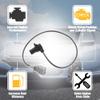 X AUTOHAUX Crankshaft Position Sensor Replace 06A906433C 06A906433F for Audi A4 A6 Allroad Quattro TT S4 view 3