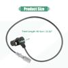 X AUTOHAUX Crankshaft Position Sensor Replace 06A906433C 06A906433F for Audi A4 A6 Allroad Quattro TT S4 view 4