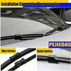 PEJIEDAS 3X OEM Front Rear Wiper Blades for the 2007-2017 VW Tiguan view 4