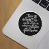 Decal Stickers of There is Nothing in The World So Irresistibly Premium Indoor (No Waterproof) Vinyl Decal Stickers for Laptop Phone Accessory Helmet Car Window Mug Tuber Cup Door Wal USCVER3g1591aBL view 3