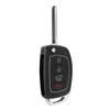 Qiilu case for santa fe 2014 Flip 4 Button Remote Key Fob Case Shell Cover Fit for Hyundai Santa Fe (ix45) 2013 2014 2013 for Hyundai santa fe key fob sport replacement 2014 cle 2015 cover clef cas view 1