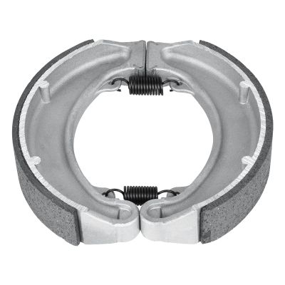 Chabushi Rear Brake Shoes for Honda Fourtrax TRX250 1985-1987/TRX300 300FW 1988-2000, ATC 250ES 1985-1987, for CB350 CB360 CB400 CL350 CL360 CJ360 SL350 Drum Brake Shoe Set