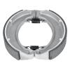 Chabushi Rear Brake Shoes for Honda Fourtrax TRX250 1985-1987/TRX300 300FW 1988-2000, ATC 250ES 1985-1987, for CB350 CB360 CB400 CL350 CL360 CJ360 SL350 Drum Brake Shoe Set view 1