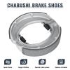 Chabushi Rear Brake Shoes for Honda Fourtrax TRX250 1985-1987/TRX300 300FW 1988-2000, ATC 250ES 1985-1987, for CB350 CB360 CB400 CL350 CL360 CJ360 SL350 Drum Brake Shoe Set view 3