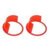 VICASKY 6pcs Car Audio Speaker Washer Rings Toughness Die-cast Easy Install Horn Guard view 2