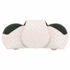 KINIVA Sunglasses Holder for Car Visor Leather Glasses Case with Clips for Car Visor Automotive Interior Visor Accessories Apply to All Car Models (09 Beige) view 2