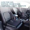 Klbs Car Seat Cushion Truck Driver Cushion, Wedge Seat Cushion with Cutout for Coccyx Tailbone Pain Relief, Stylish Chic Jacquard Cover view 4