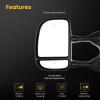 OCPTY Tow Mirror Fit For 1999-2016 For Ford For F250 For F350 For F450 view 2