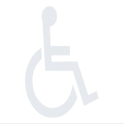 EMPIRE DESIGN Handicap Sign Wheelchair Disability Accessible Symbol Car Window Vinyl Decal Sticker
