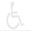 EMPIRE DESIGN Handicap Sign Wheelchair Disability Accessible Symbol Car Window Vinyl Decal Sticker view 1