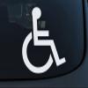 EMPIRE DESIGN Handicap Sign Wheelchair Disability Accessible Symbol Car Window Vinyl Decal Sticker view 2
