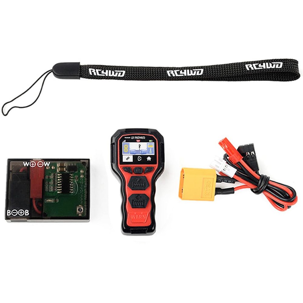 RC4WD Warn 1/10 Advanced Wireless Remote/Receiver Winch RC4ZE0130 Electric Car/Truck Option Parts