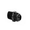 HPS Performance AN816-8-M1815 AN Metric Adapter Fitting, Aluminum, Size: AN-8 to M18 x 15, Angle: Straight, Black view 1