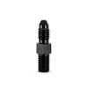 HPS Performance AN816-8-M1815 AN Metric Adapter Fitting, Aluminum, Size: AN-8 to M18 x 15, Angle: Straight, Black view 2