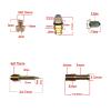 JUIYU Carburetor Kit XJR400 Carburetor Repair Kit XJR 400 Carb Chamber Seal Gasket Float 1993-1999 4 Sets Carberature (Color : 2) view 3