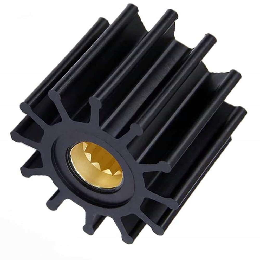Tcess Impeller Compatible with Johnson 09-812B-1 Jabsco 13554-001 CEF 500124 Impeller - MC97 Water Pump Impeller Raw Sea Impeller Yanmar 119773-42600