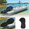 X AUTOHAUX 420D Oxford Cloth Motor Full Outboard Boat Engine Cover Fit Up to 250-300HP Black view 2